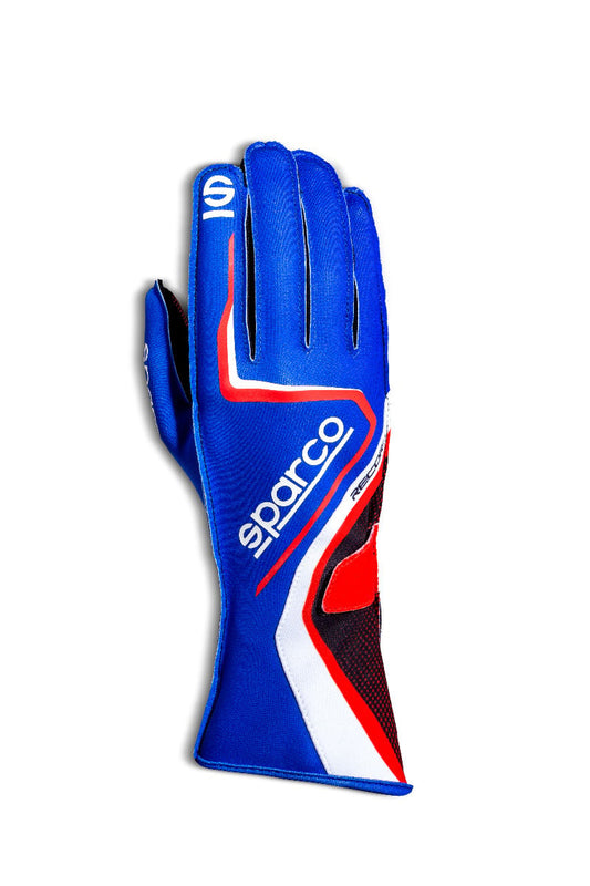 Sparco Record Karthandschuhe blau/weiß/rot