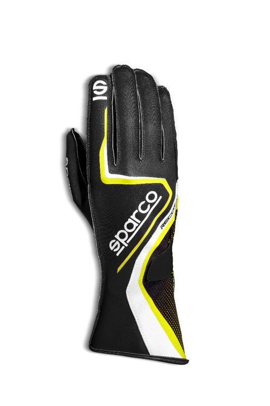 Sparco Record Karthandschuhe schwarz/gelb