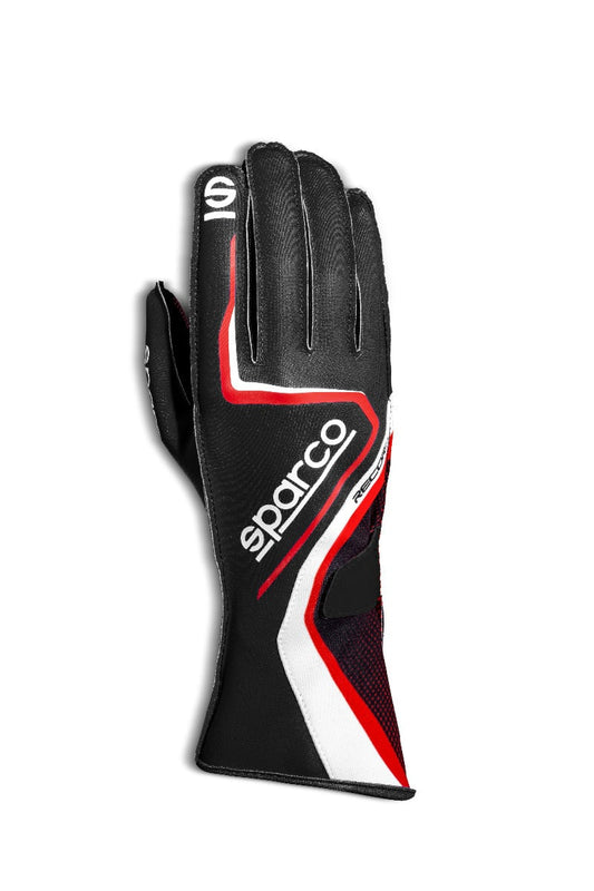 Sparco Record Karthandschuhe schwarz/rot