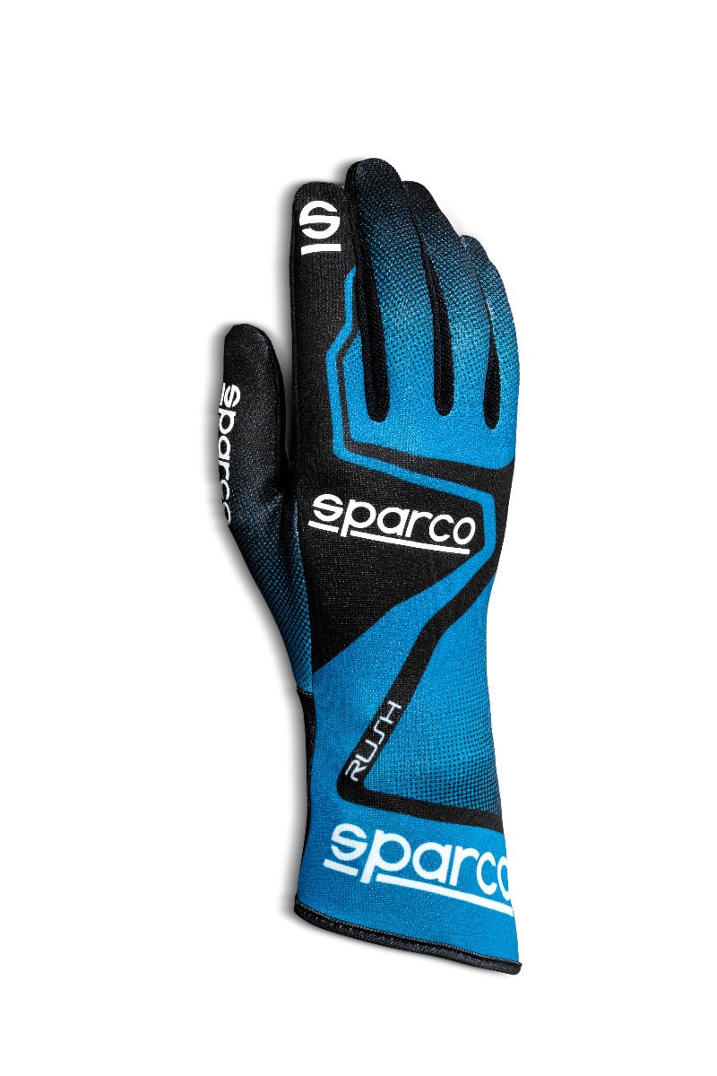 Sparco Rush Karthandschuhe hellblau