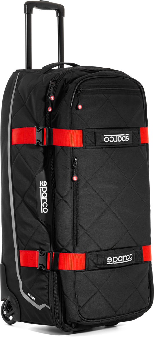 Sparco Reisetasche groß - schwarz/rot