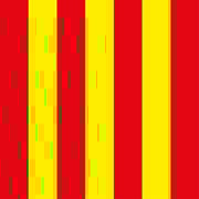 Red/Yellow flag 80x80CM