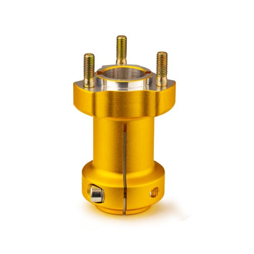 HQ Aluminium-Radnabe 30 x 95 mm, goldfarben