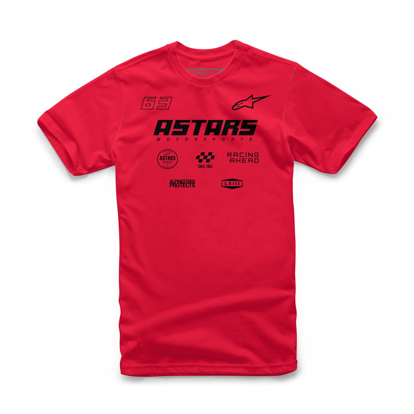 Alpinestars Multi Race Tee 63 T-Shirt rot/schwarz