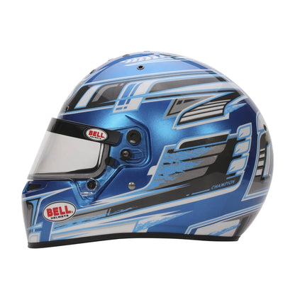 Bell KC7 CMR Champion blauw - KartKings