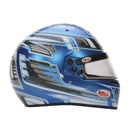 Bell KC7 CMR Champion blauw - KartKings