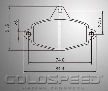 Goldspeed Riemenscheibensatz RR Righetti vorne