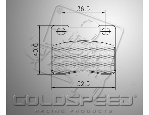 Goldspeed Bremsbelagsatz Wildkart für