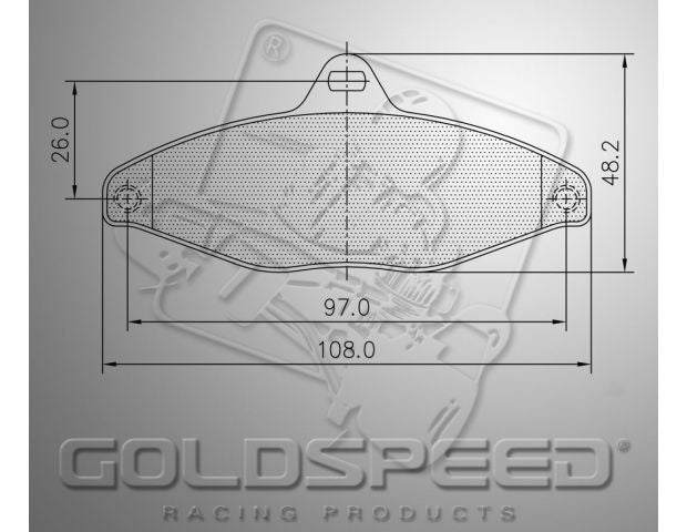 Goldspeed Remblok Set Typ EA / MBA