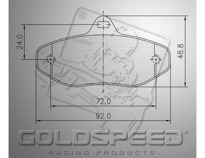 Goldspeed Remblok Set Typ CRG Vermietung