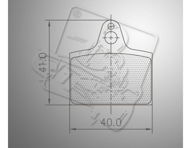 Goldspeed Bremsbelagsatz Typ Haase Runner für