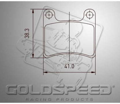 Goldspeed Remblokset IPK/ Intrepid vorne