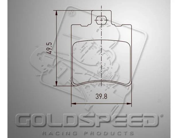 Goldspeed Remblok Set Energy Corse-Kelgate Typ Front