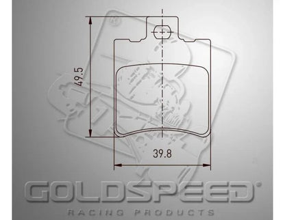 Goldspeed Remblok Set Energy Corse-Kelgate Typ Front