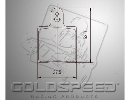 Goldspeed Bremshebelsatz INTREPID ID-AMV TYPE VORNE