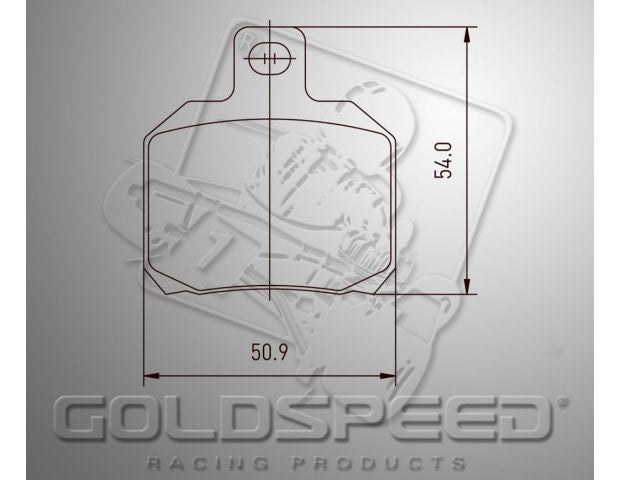 Goldspeed Remblok Set CRG Typ > 03 Hinten (14184)