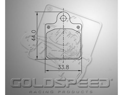 Goldspeed Remblok Set Typ CRG / Zanardi