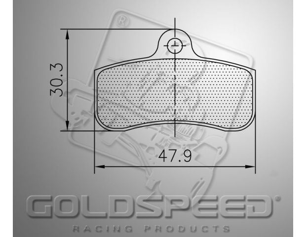 Goldspeed Bremsbelagsatz Sodi Arm vorne