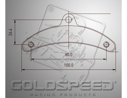 Goldspeed Bremsbelagsatz BIREL TYP > 01 VORNE (14185)