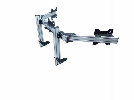 SimXPro® Integriertes Dreifach-Bildschirm-Setup, schwer, VESA 100-200