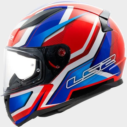 LS2 FF353 Rapid II Flitz Blau/Rot/Weiß