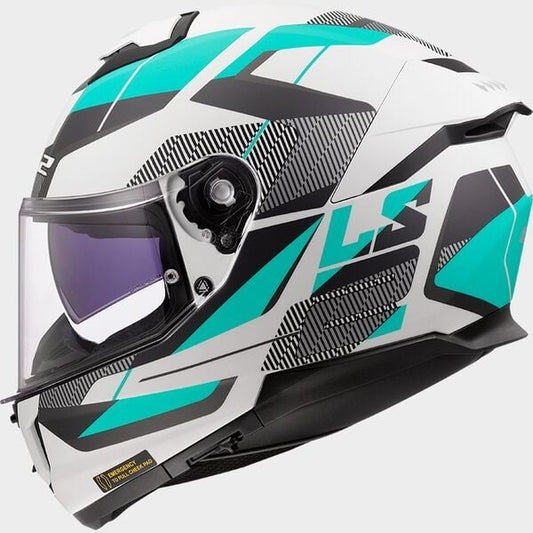 LS2 FF808 Stream II Road Matt Cyan/Grau