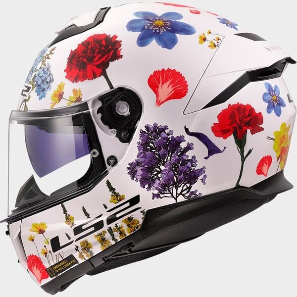 LS2 FF808 Stream II Flowers mit