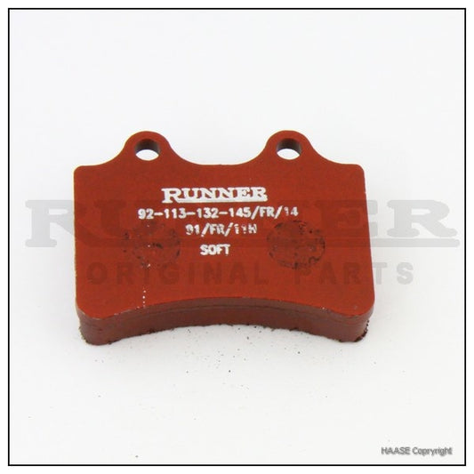 Haase Runner FR14 Brake pad set soft