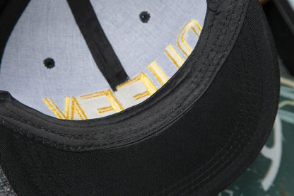 QUEEN Snapback Cap Schwarz/Gold | Kappe | Gold