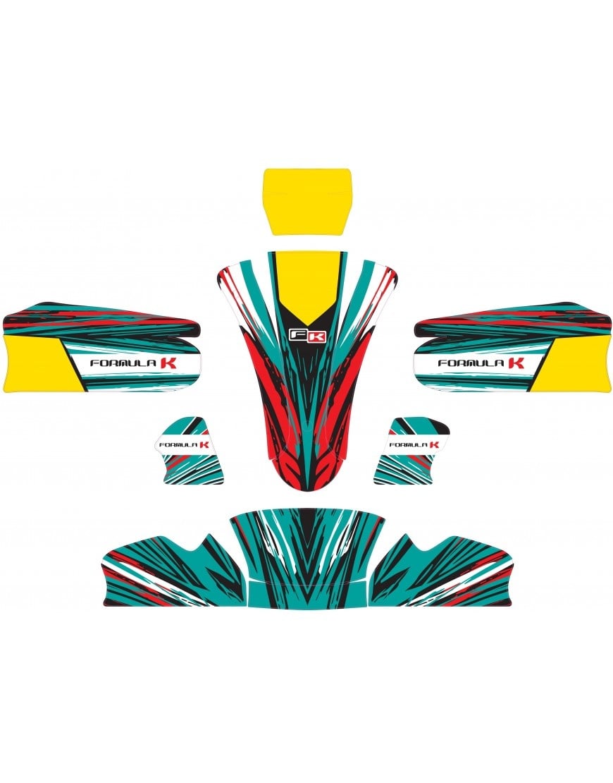 Formel K Aufkleberset KG MK20