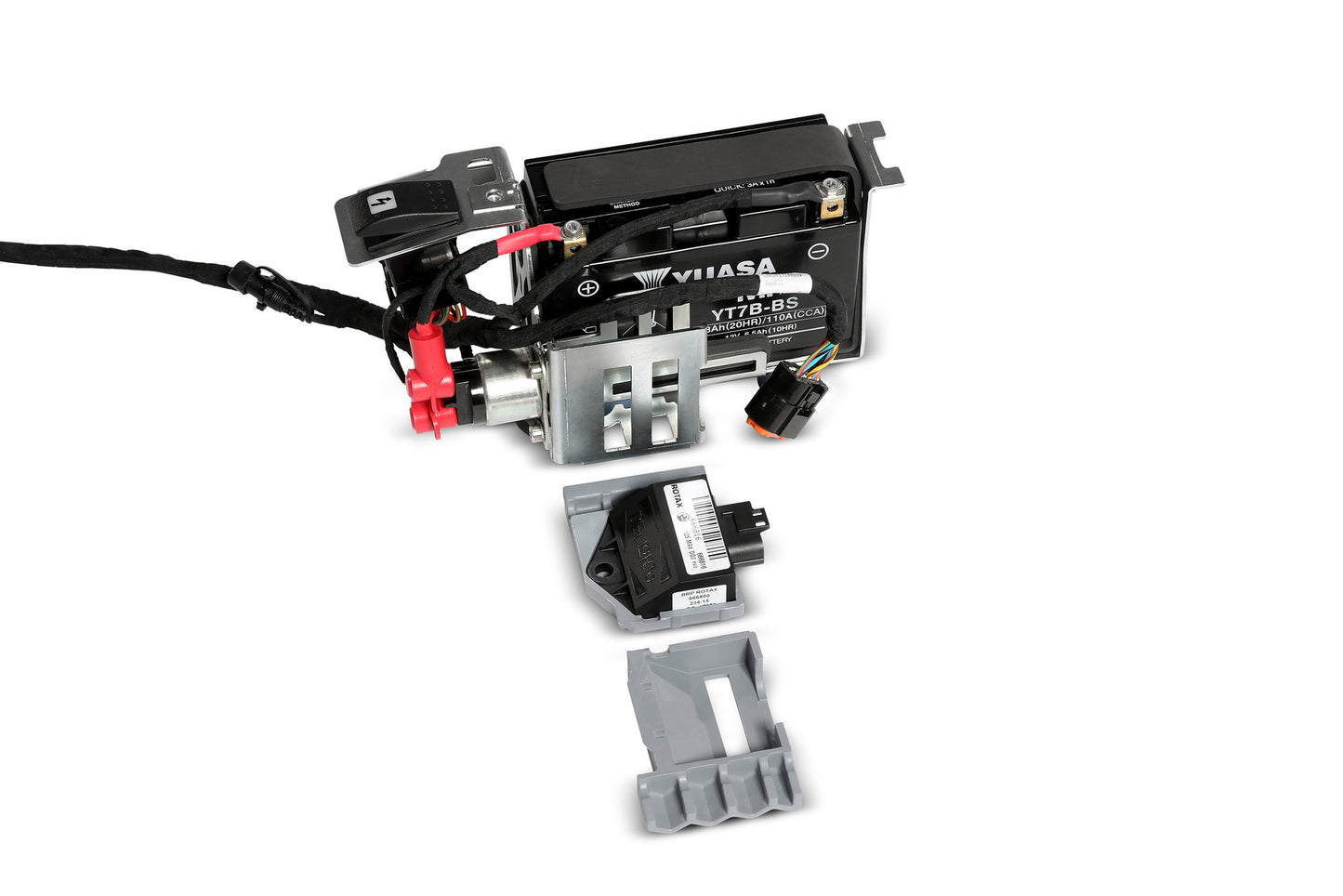 Rotax max E-Box Gummiunterlage für Batteriekasten