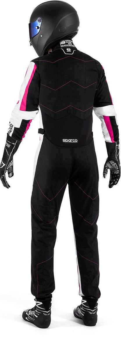 Sparco Bordstein Advanced Overall Lady schwarz/pink