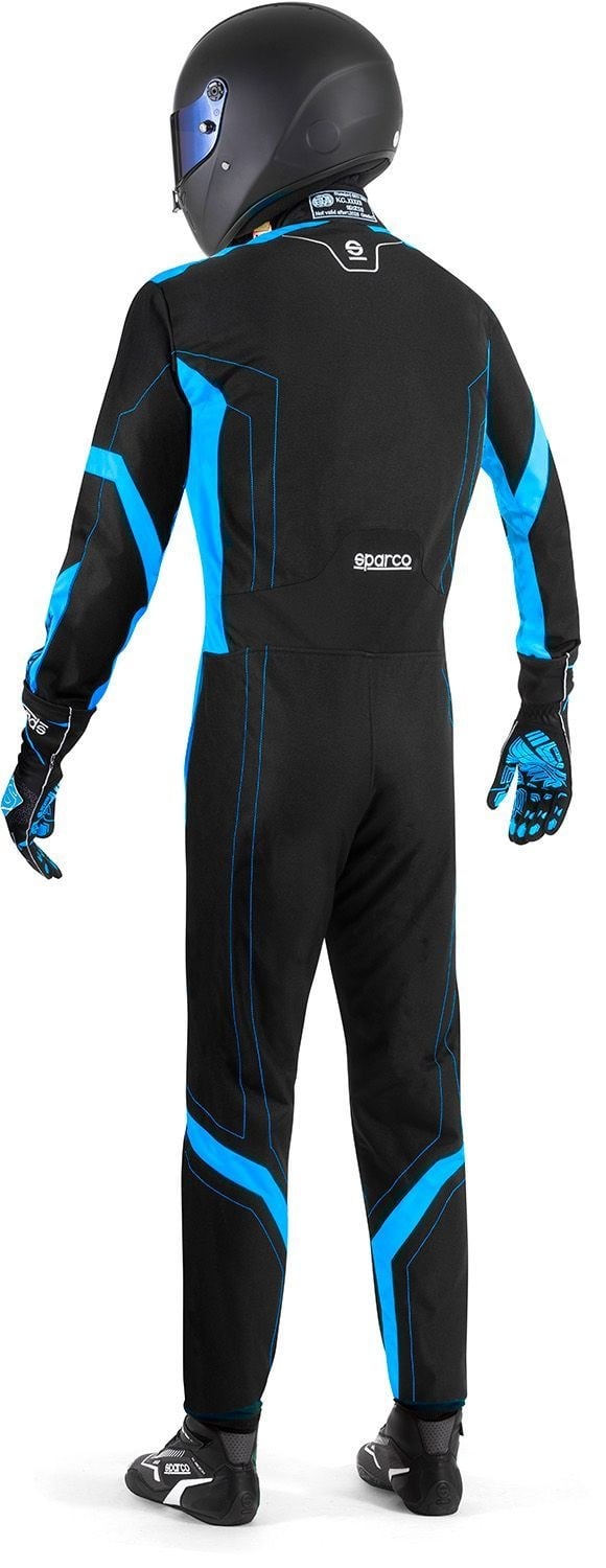 Sparco Thunder Advanced Overall Schwarz/Blau