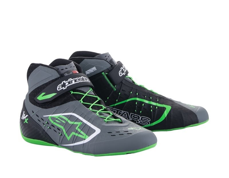 Alpinestars Tech-1 KX V2 schwarz/dunkelgrau/fluoreszierend grün
