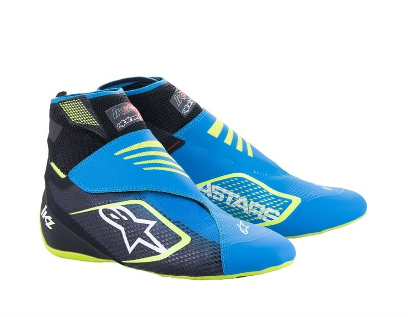Alpinestars KZ V2 Schwarz/Blau/Fluoreszierendes Gelb