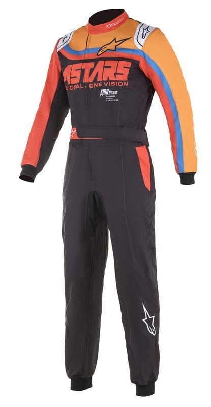 Alpinestars KMX-9 v2 Grafik SCHWARZ/Orange