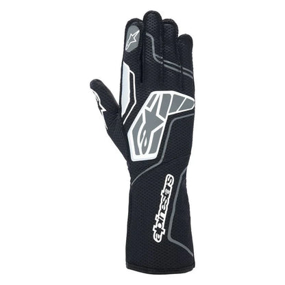 Alpinestars Tech-1 KX V4 zwart/antraciet FIA karting handschoenen - KartKings