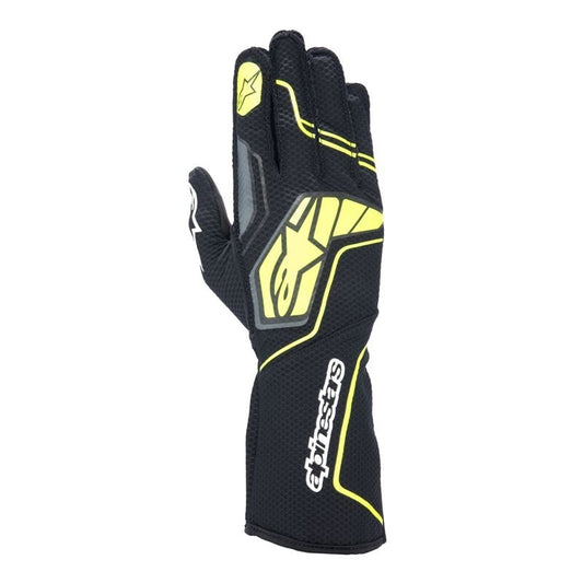 Alpinestars Tech 1-KX V4 Schwarz/Fluoreszierendes Gelb (FIA Karting)