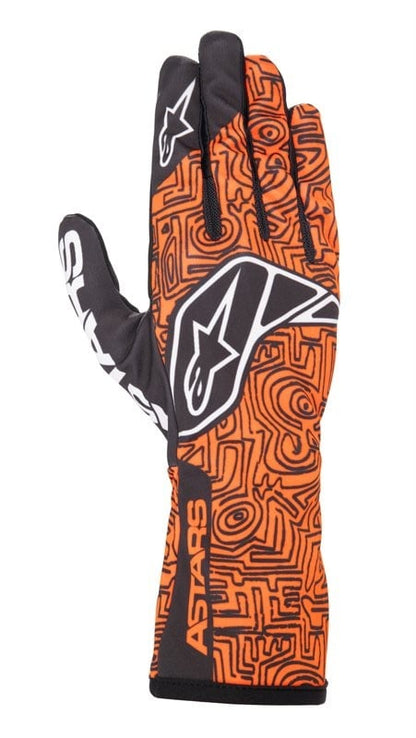 Alpinestars Tech 1-K V2 Vertikalhandschuh orange/schwarz