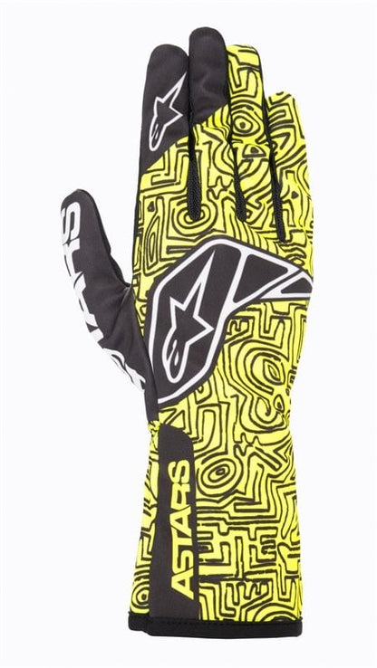 Alpinestars Tech 1-K V2 Vertical Glove Yellow/Black