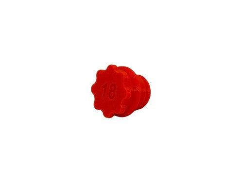Inlaatrubber afdichtingsplug 18 mm