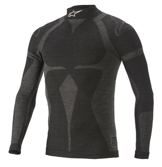 Alpinestars FIA 8856-2018 Base Layer ZX EVO V2 Top Langarm Schwarz