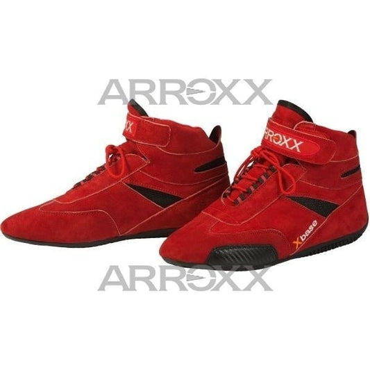 Arroxx Xbase Kart Shoes Red Leather
