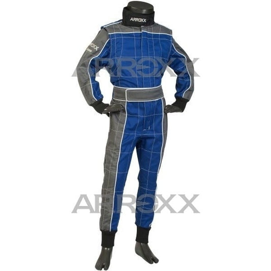 Arroxx Baumwoll-Overall Blau/Grau