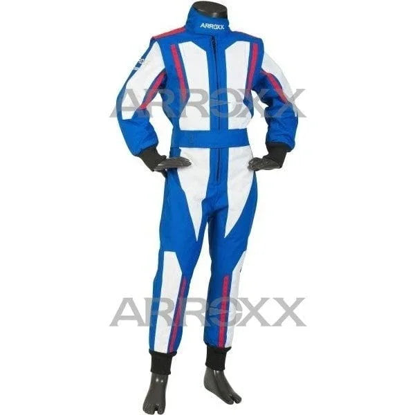 Arroxx Level 2 overall blauw-wit-rood - KartKings