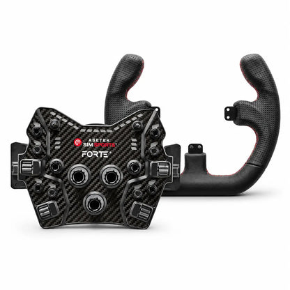 Asetek SimSports Forte GT Button Box (Black, Aluminum) - KartKings