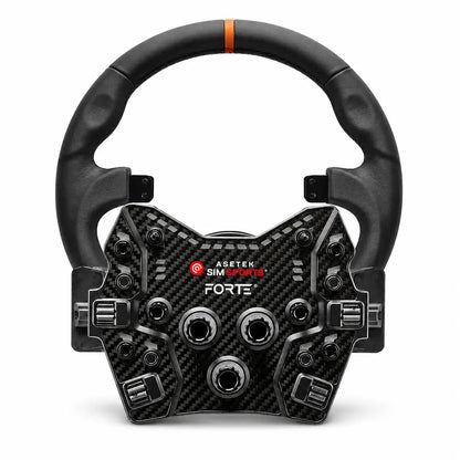 Asetek SimSports Forte GT Button Box (Black, Aluminum) - KartKings