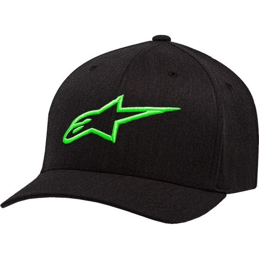 Alpinestars Ageless Curve Cap Schwarz/Grün