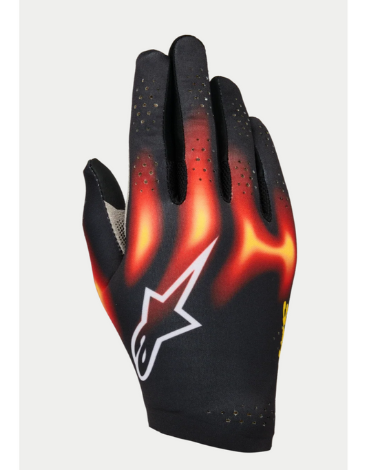 Alpinestars Sim racing handschoenen graphic 3 zwart/rood/warm geel
