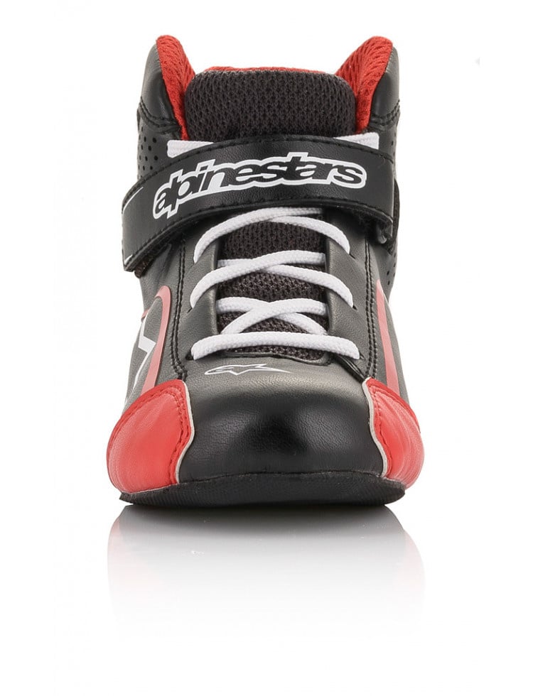 Alpinestars Tech-1 K S (Kinder-Kartschuhe) SCHWARZ/WEISS/ROT